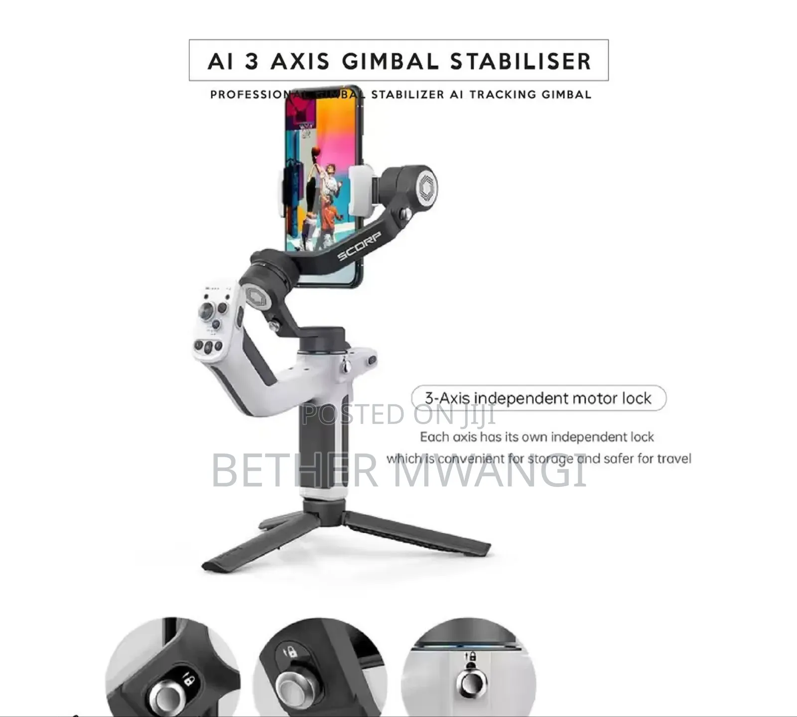 Ai 3 Axis Gimbal Stabiliser in Kenya