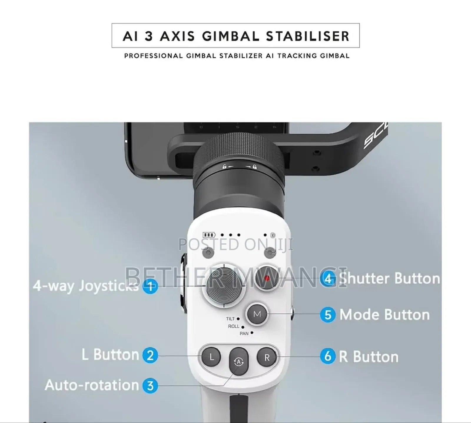 Ai 3 Axis Gimbal Stabiliser in Kenya