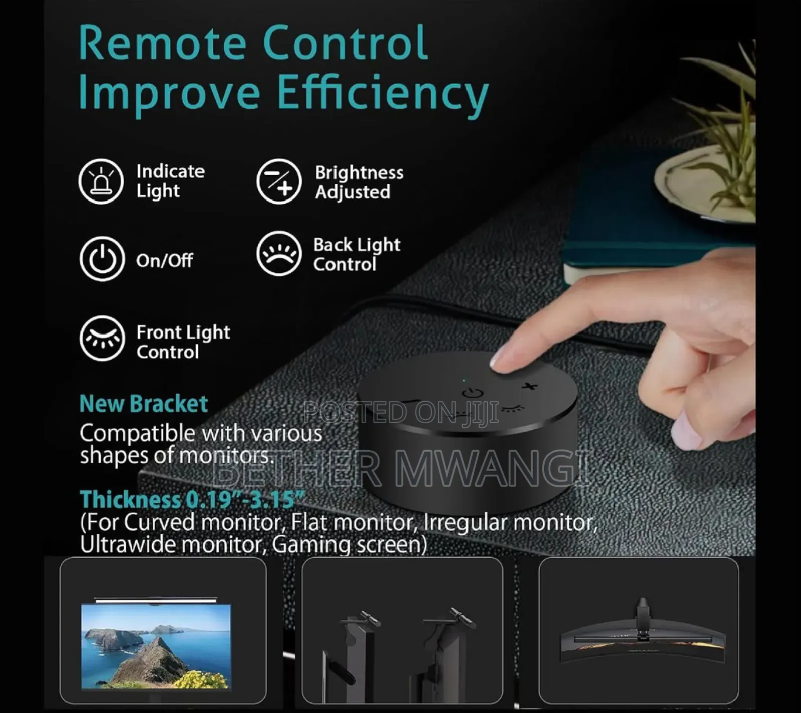 Monitor Light Bar With Remote Control in Kenya