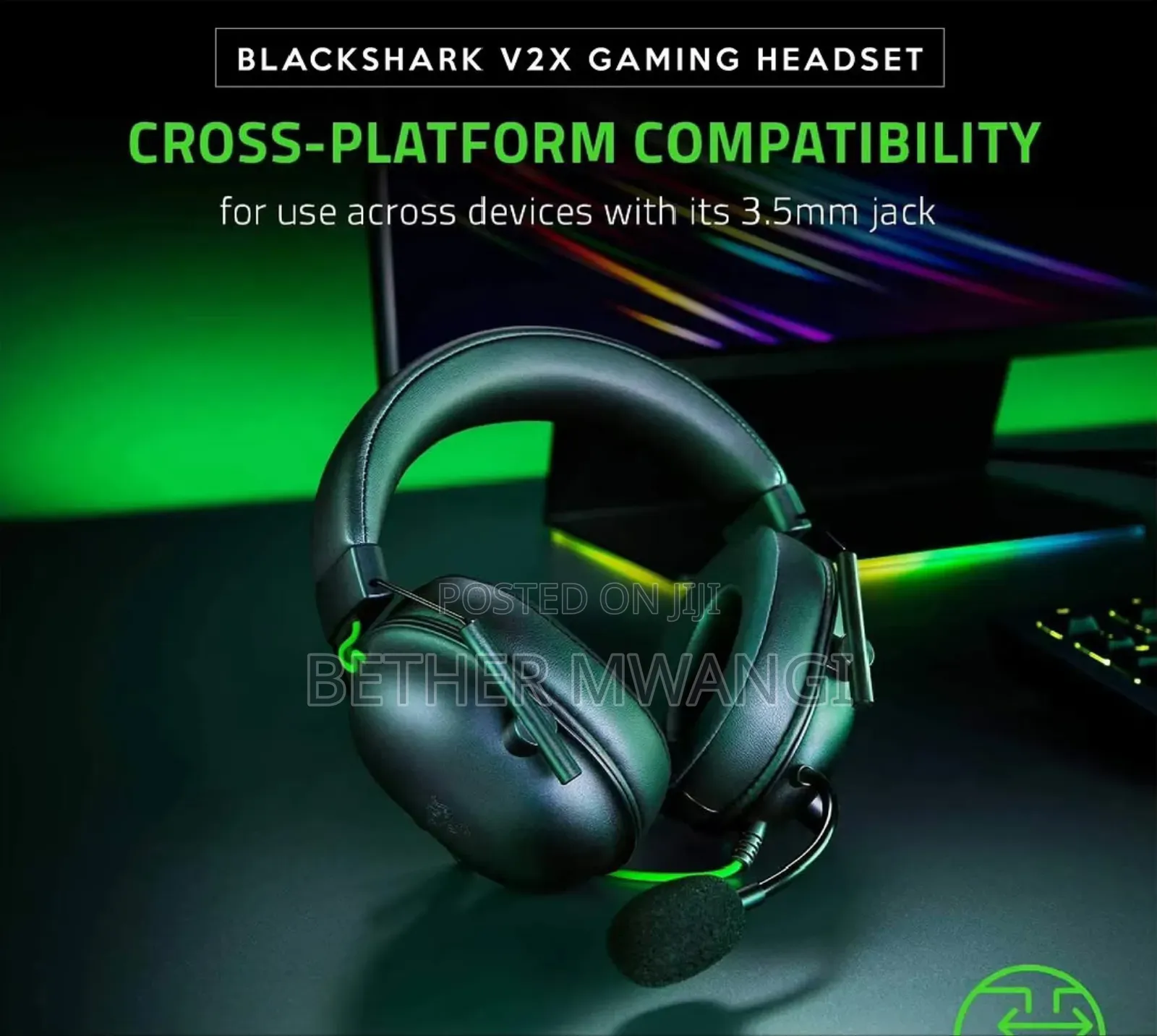 Blackshark V12 Gaming Headset in Kenya