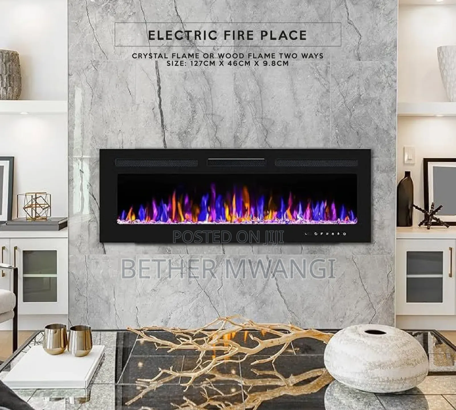Electric Fire Place in Kenya