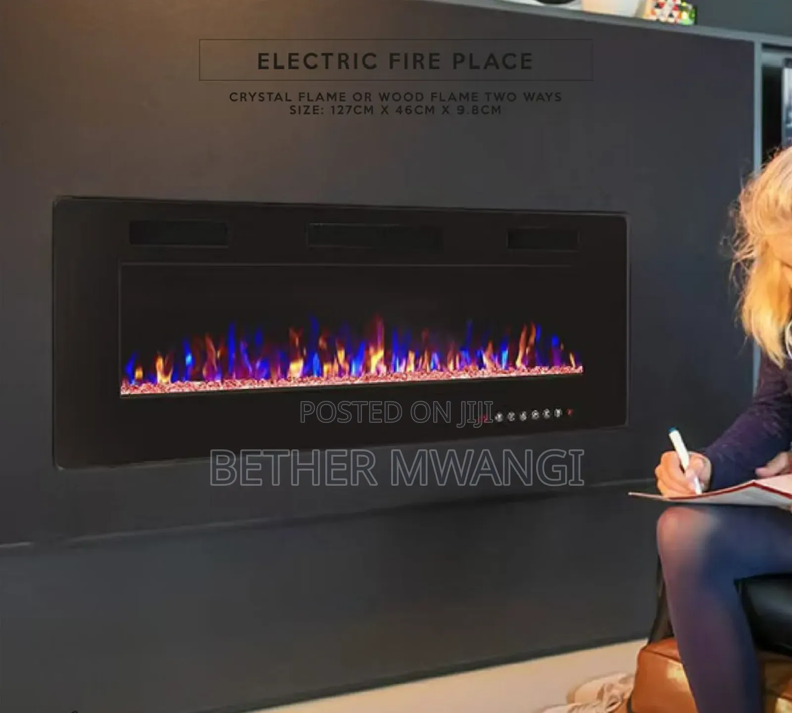 Electric Fire Place in Kenya