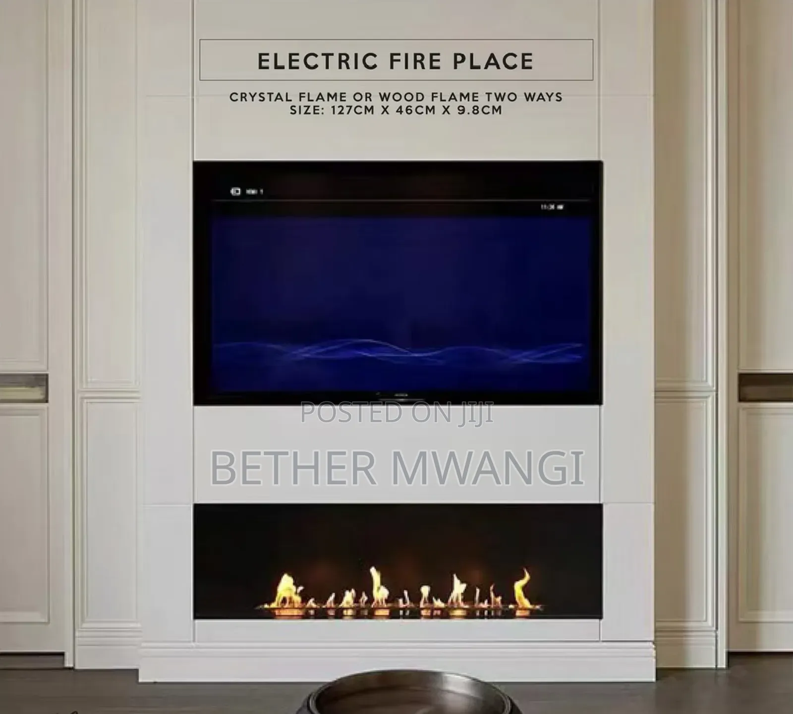 Electric Fire Place in Kenya