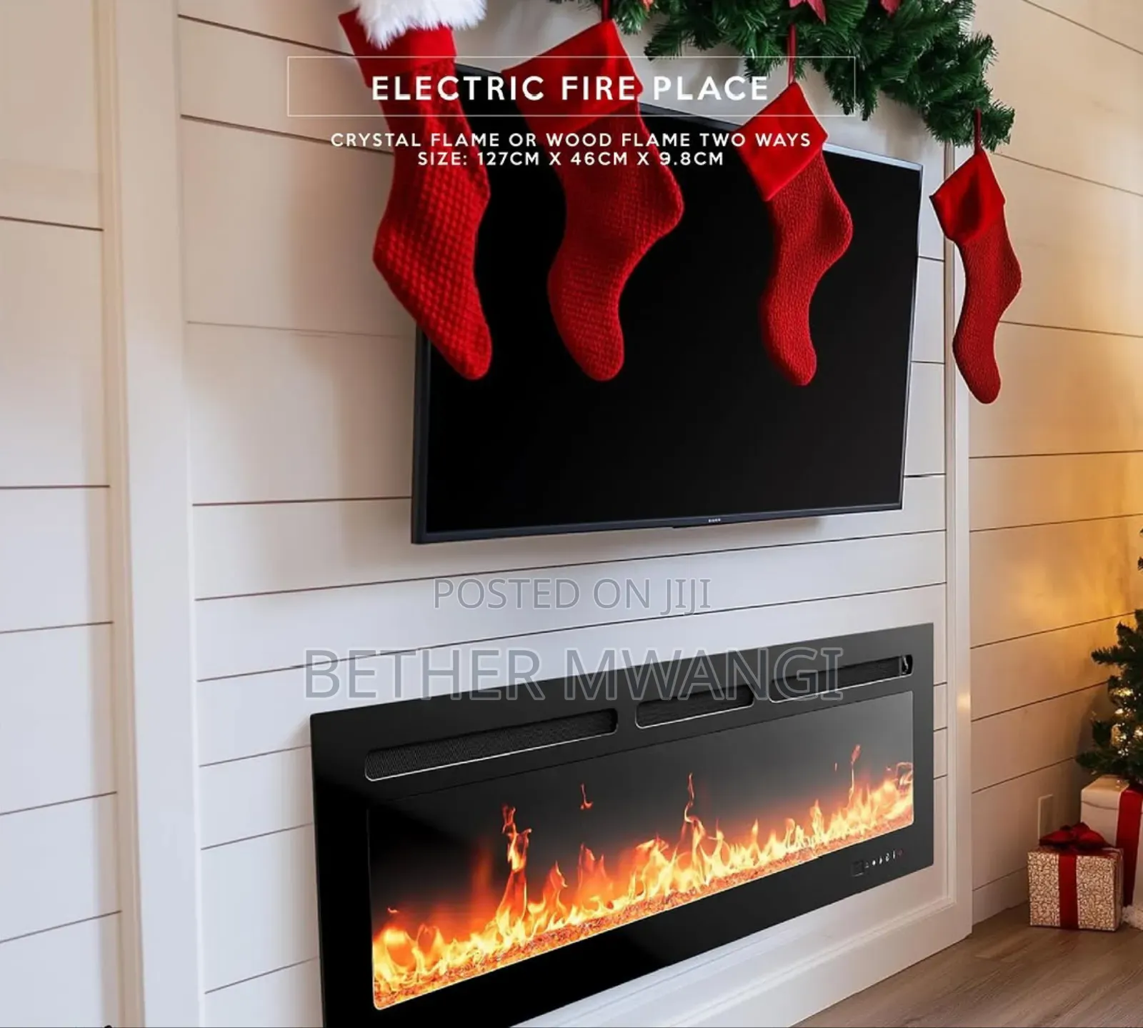 Electric Fire Place in Kenya