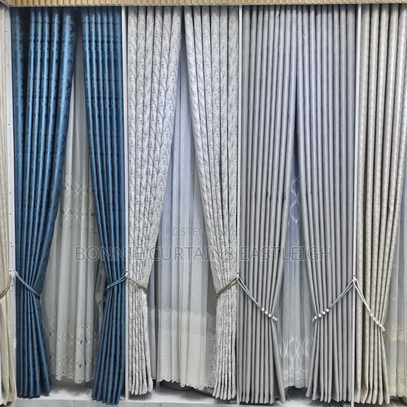 Cream Blackout Curtains