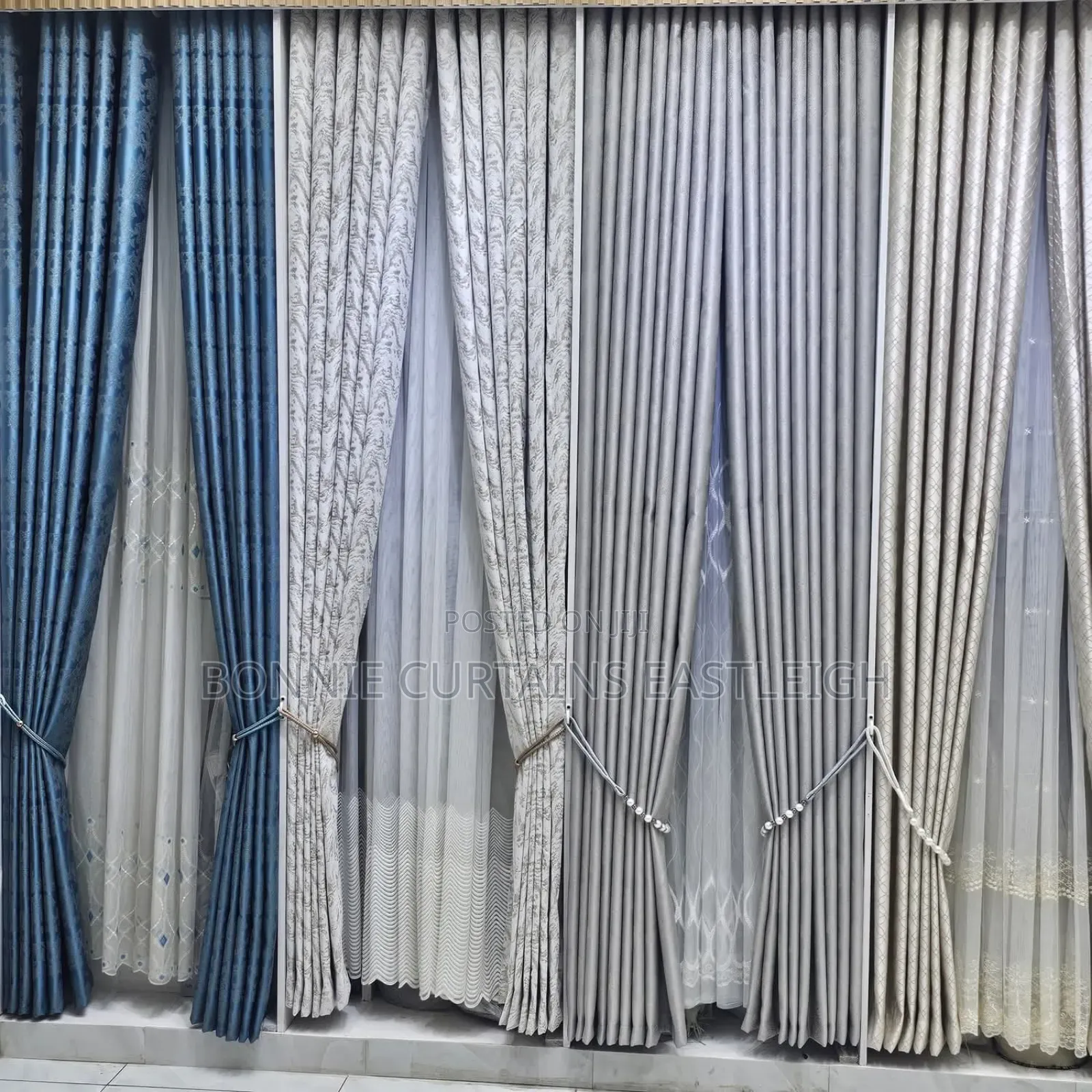 Cream Blackout Curtains