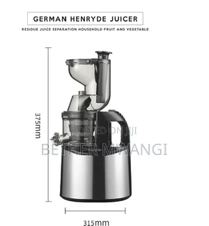 German Henryde Juicer in Kenya