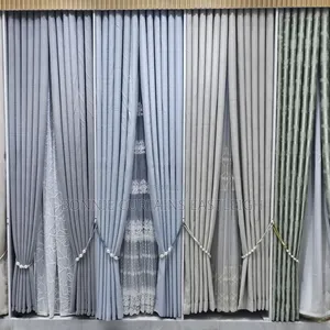 Glod Coloured Curtains for Dinning Room