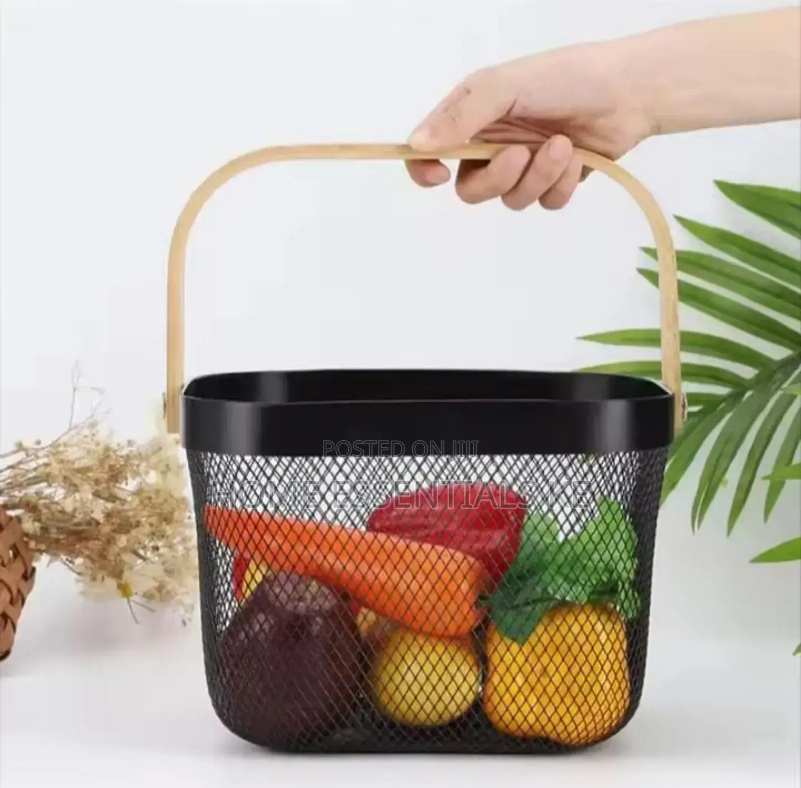 *Storage/Fruit Basket With Handles