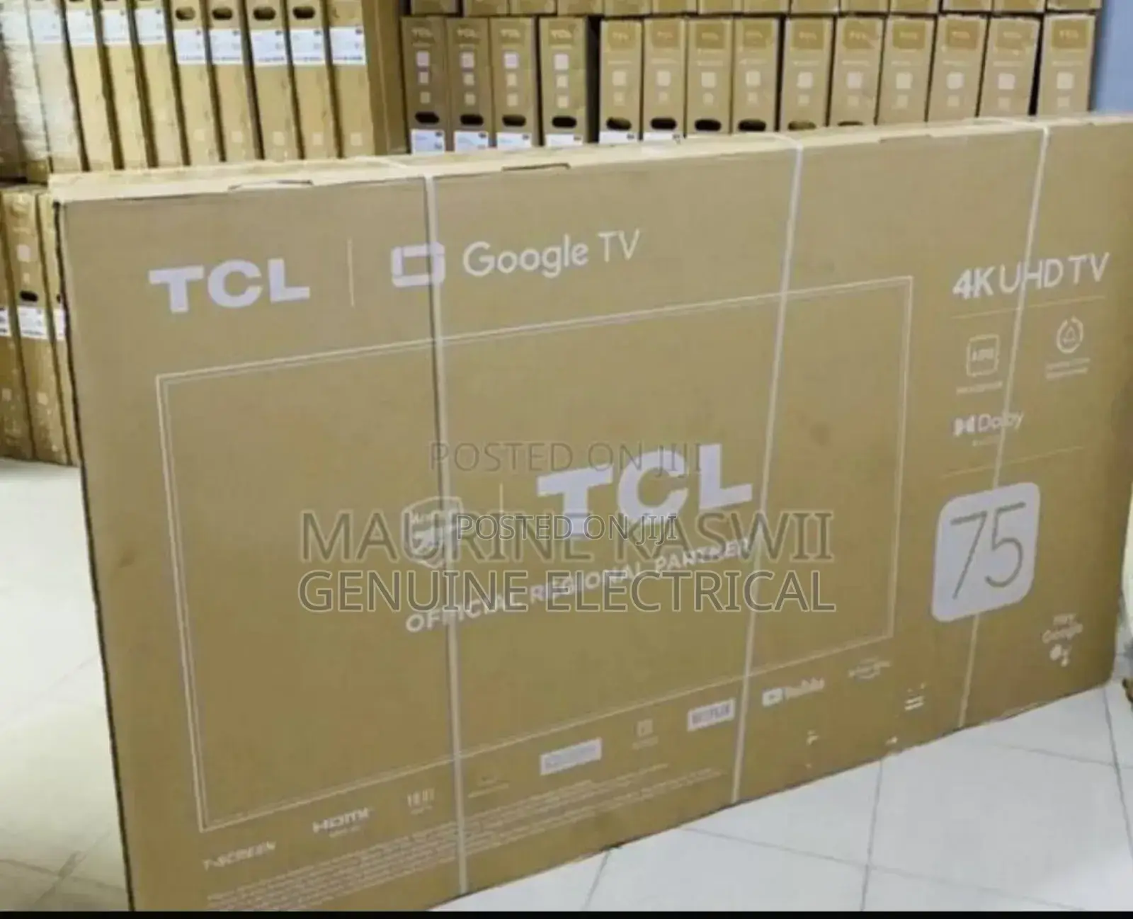 65inches Smart Android Tv TCL Google