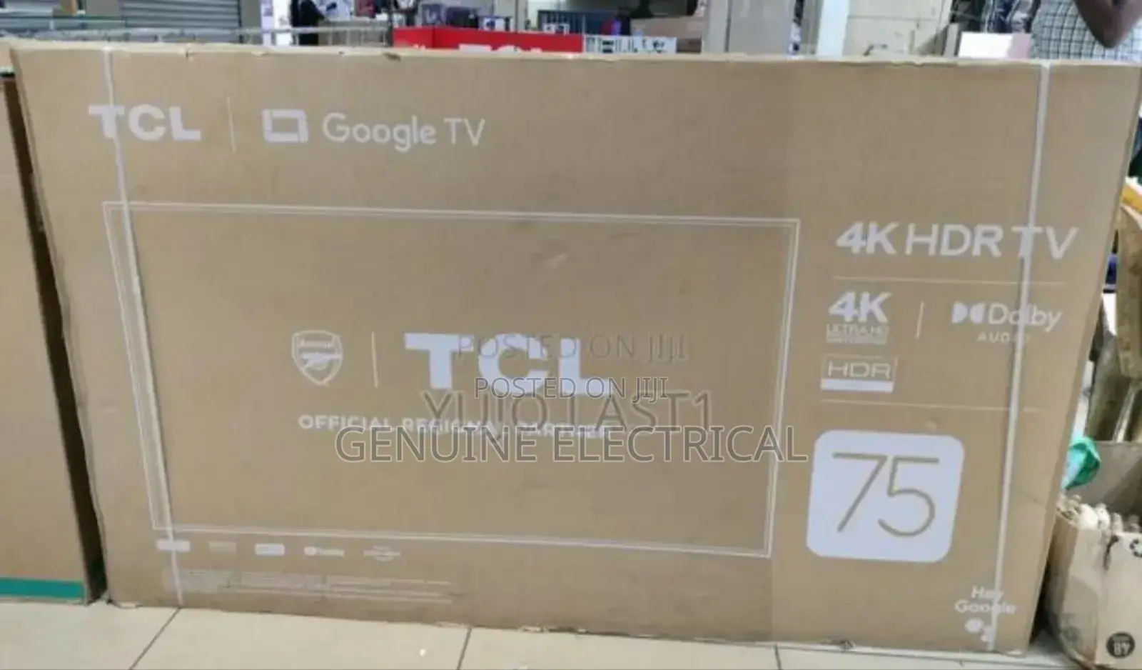 TCL 65" Uhd Frameless Google Tv