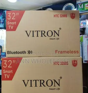 Wit Warranty Vitron 32" Smart Android/Frameless Bluetooth