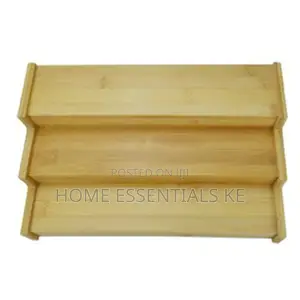 A~ Non Expandable Bamboo Spice Rack