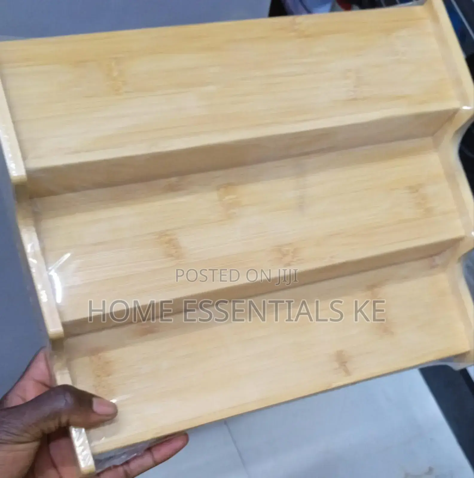 A~ Non Expandable Bamboo Spice Rack