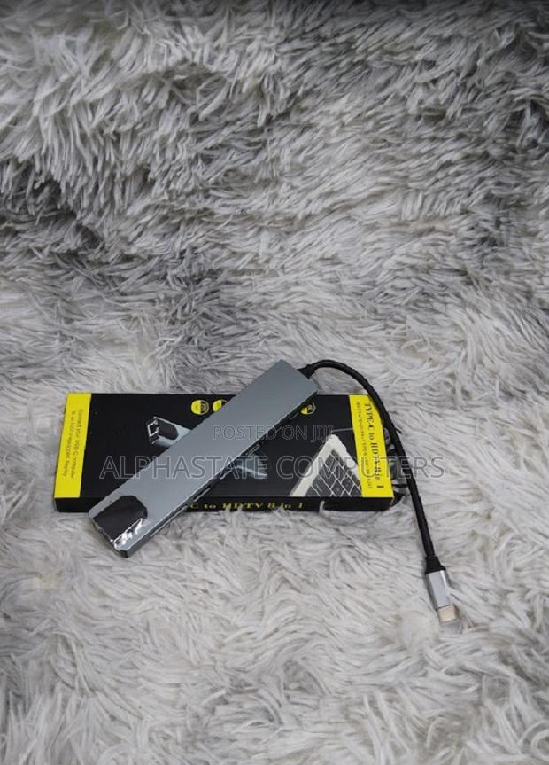 Usb 8.1 Type C Usb-C to Usb3.0 Hub Port +Lan Adapter8 - main view