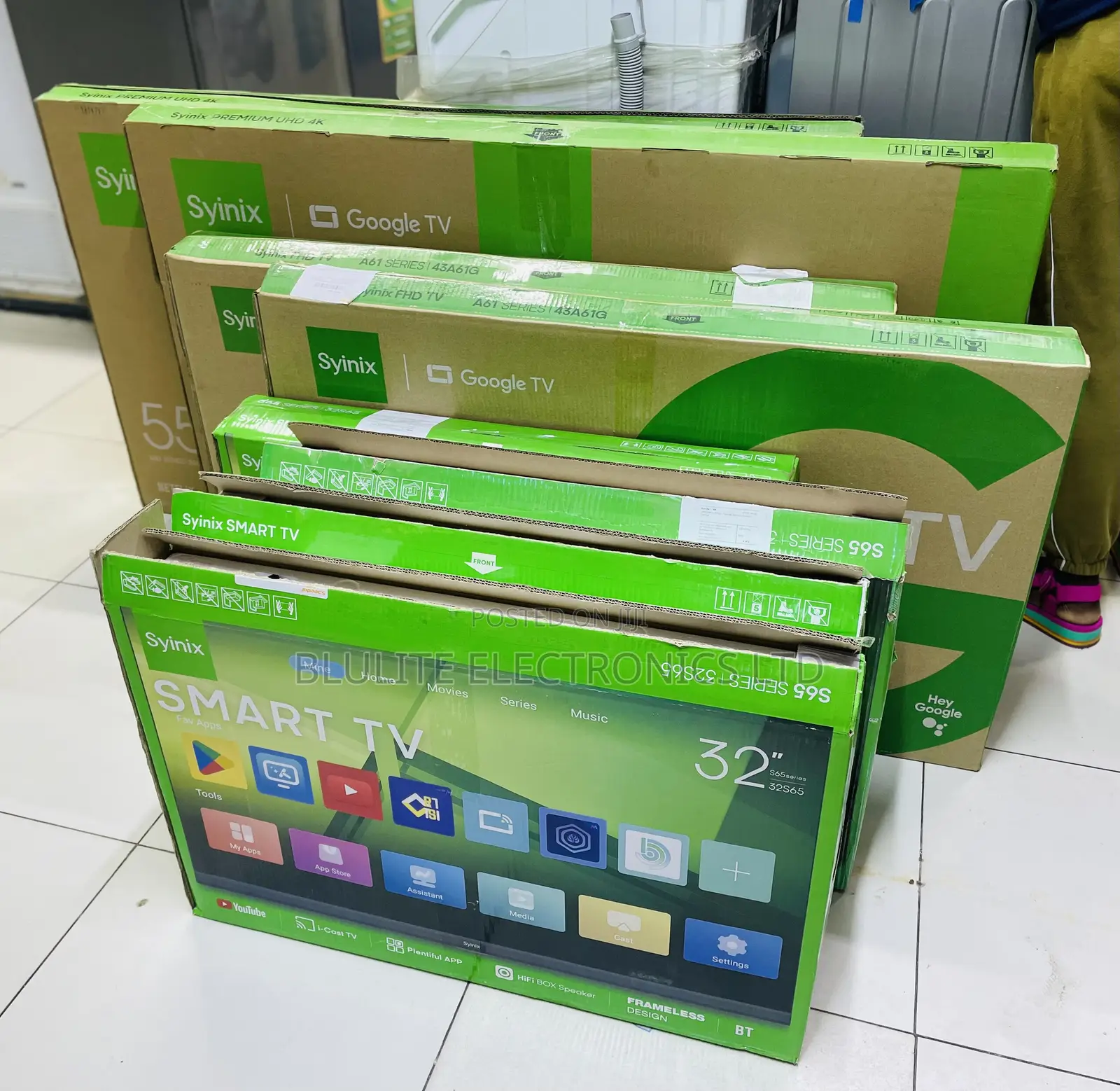 Synix 55” Google Tv