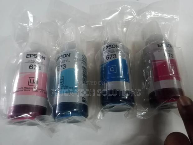 Original Epson Inks 673 for L850 - main view