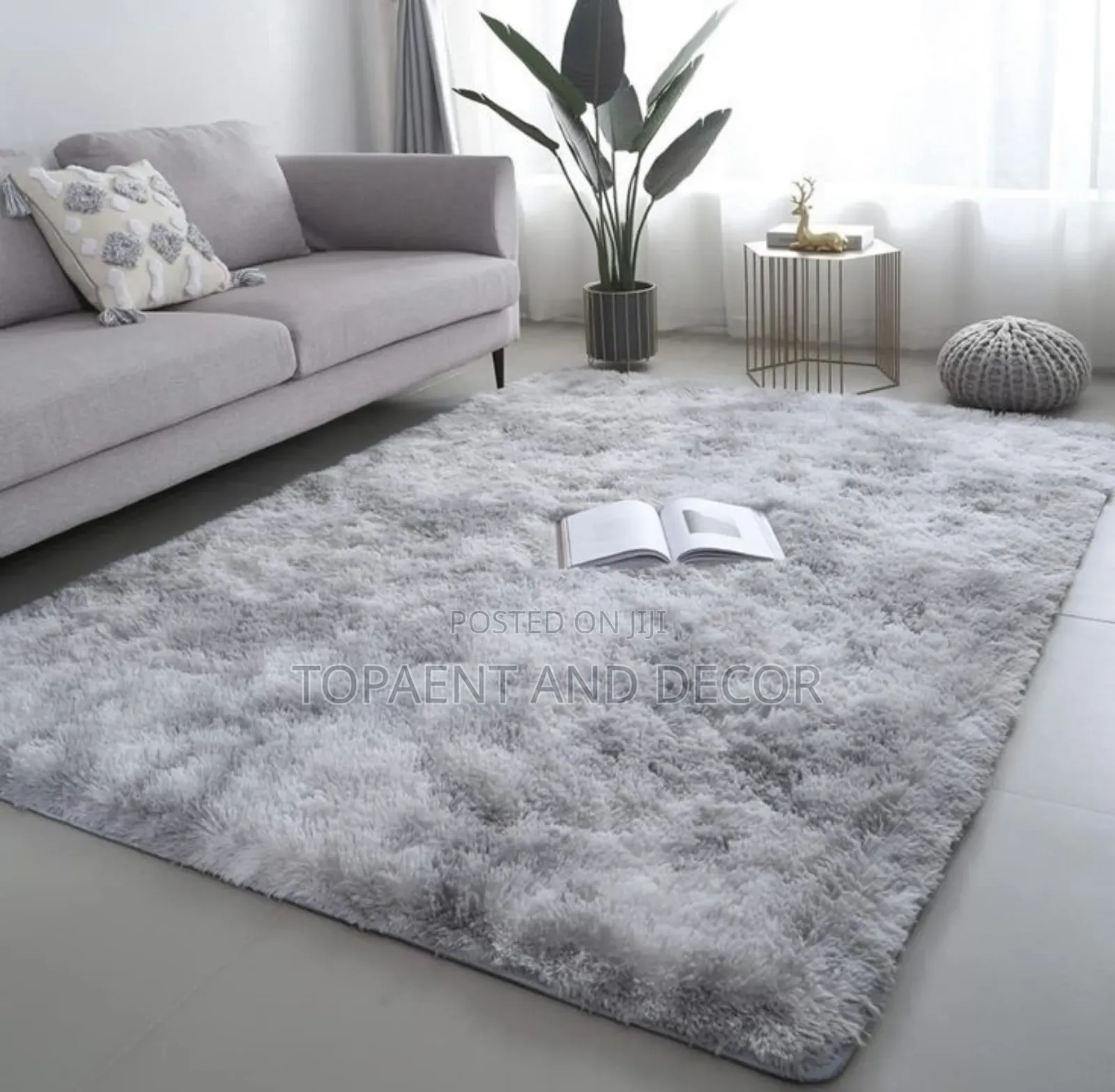 High Pile Fluffy Carpet Extra Soft and Easy to Clean