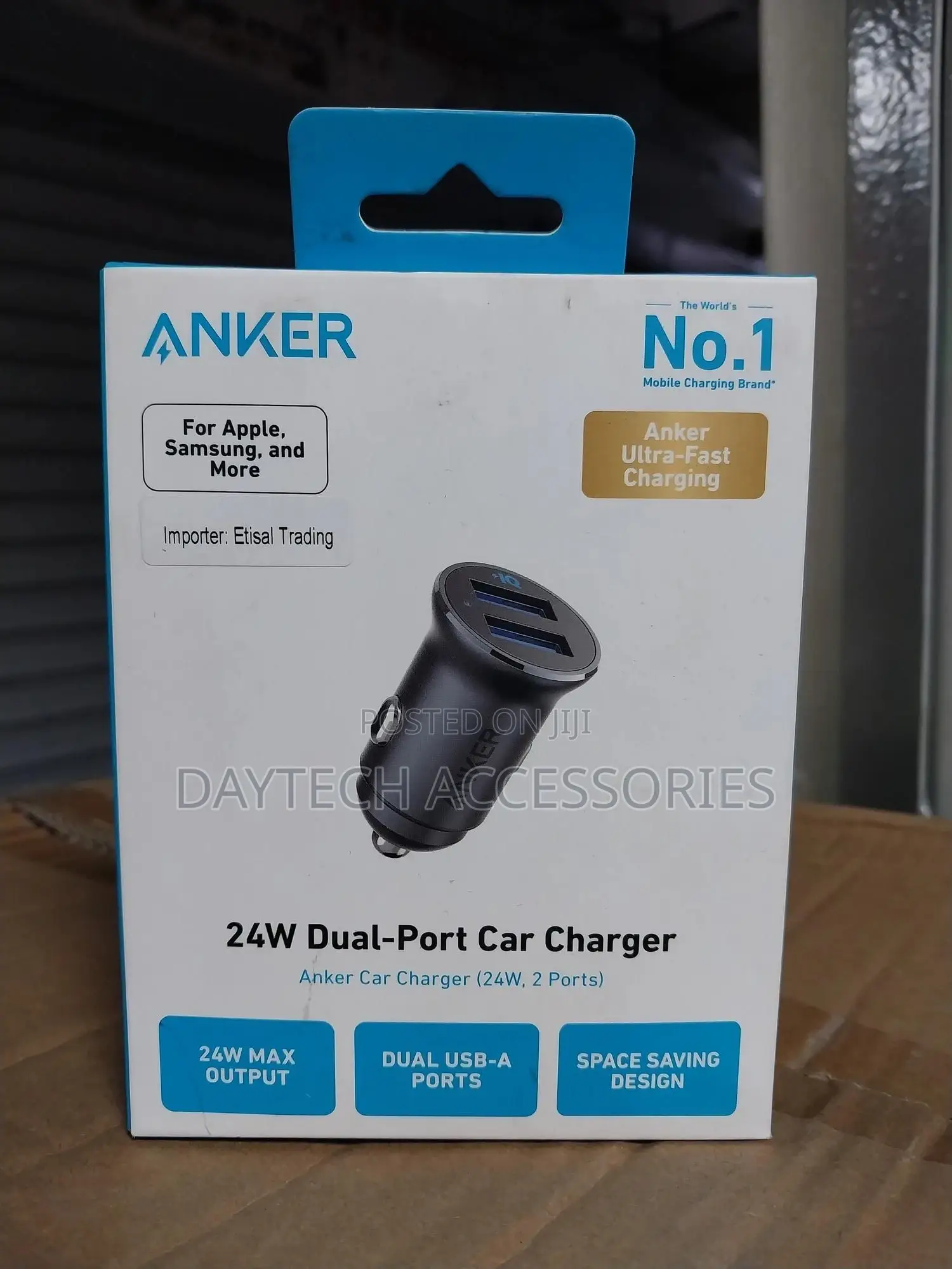 Anker Powerdrive 2 Alloy - 24w Dual Usb Car Charger
