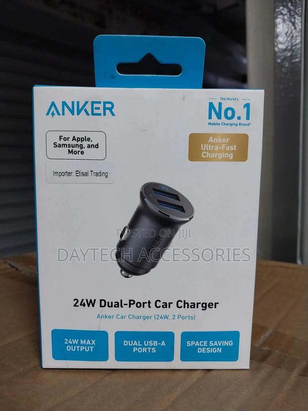 Anker Powerdrive 2 Alloy - 24w Dual Usb Car Charger