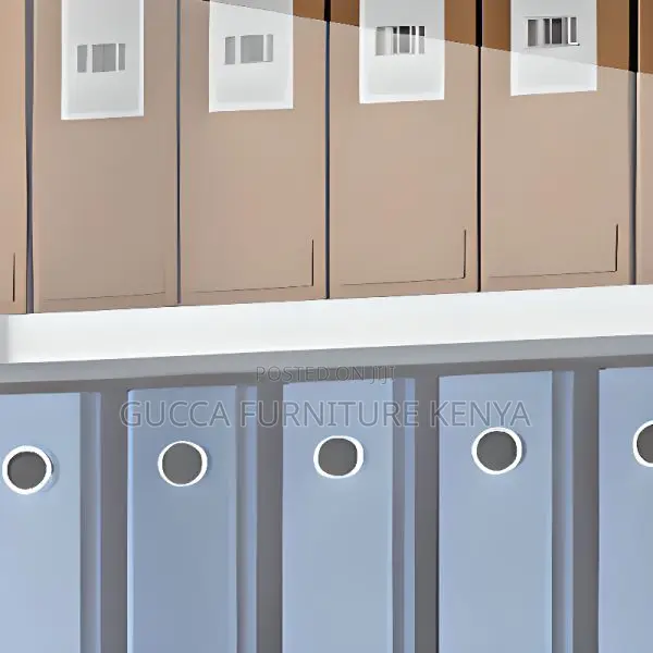 Office Cabinet:2-Glass Door Compact Steel Office Cabinet