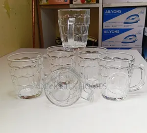 6pcs Glass Ware Cups(Ma)