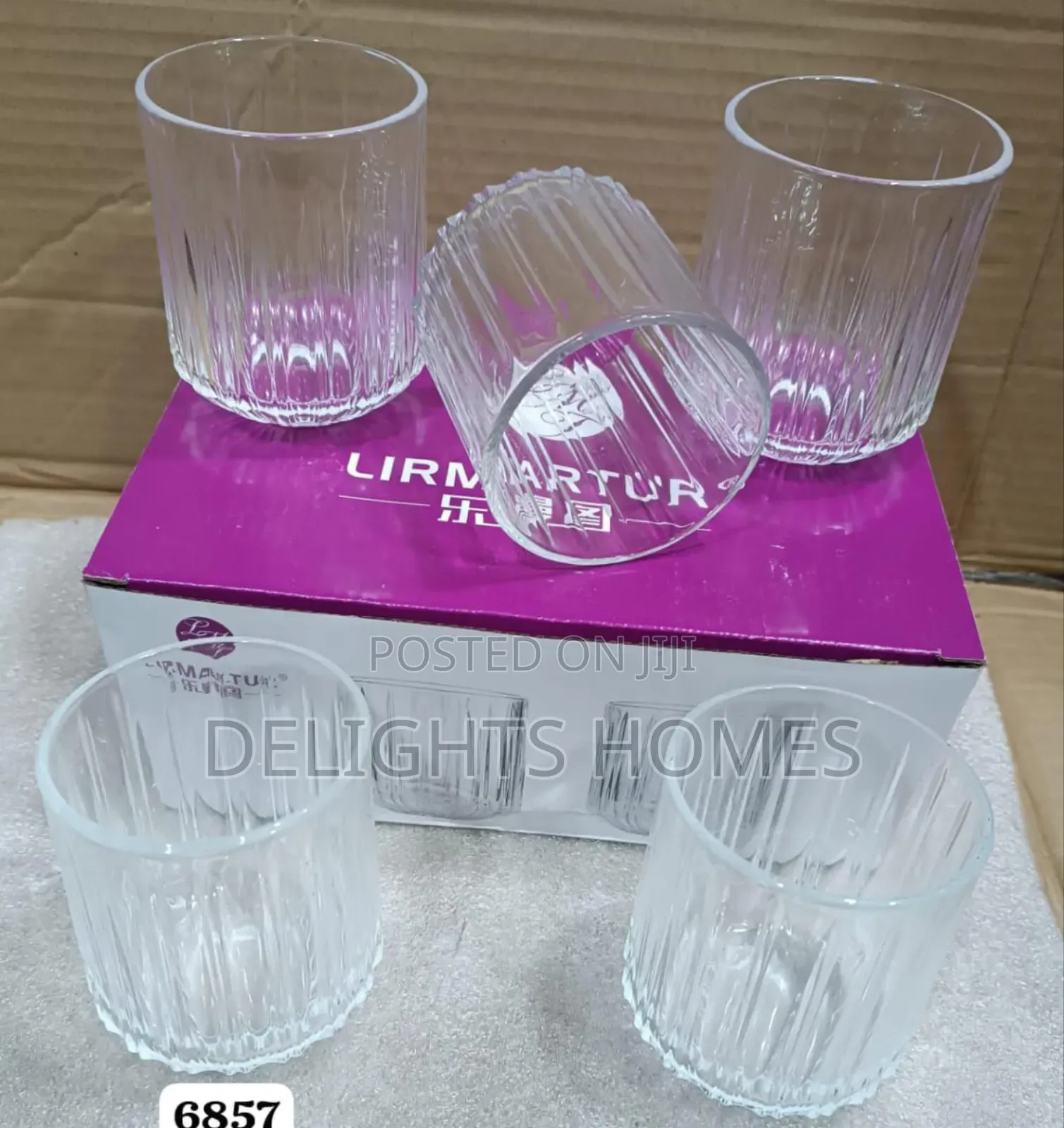 315ml Whisky Glass 6 Pcs(Ma)
