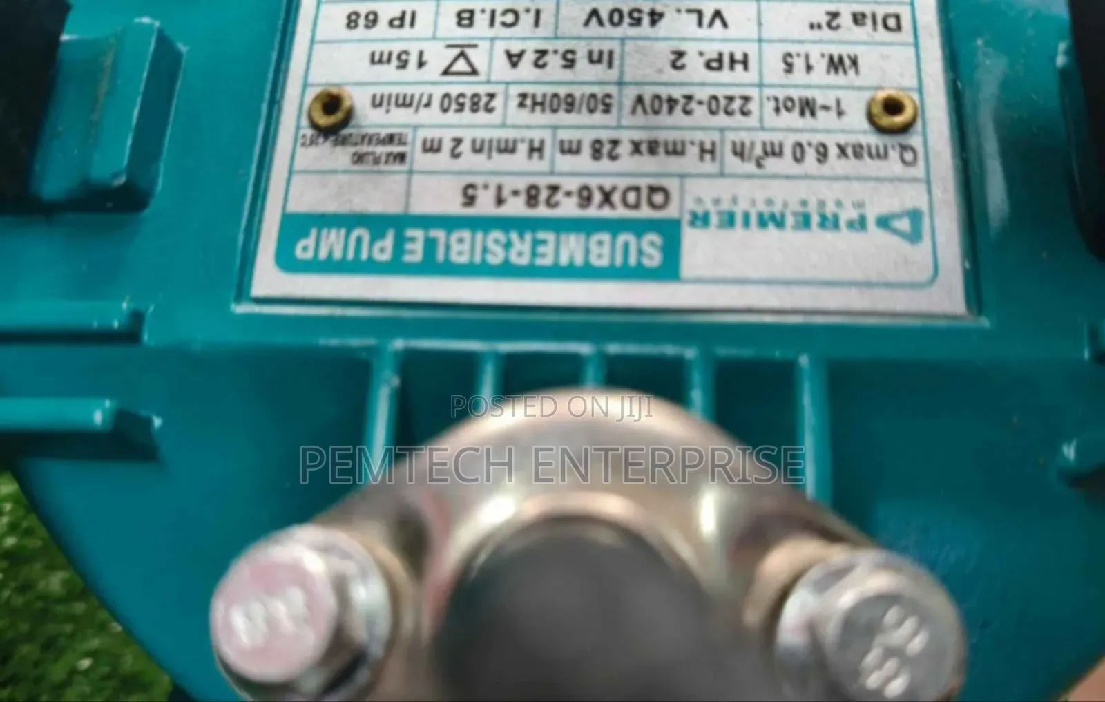 1.5kw 2hp Premier Submersible Pump