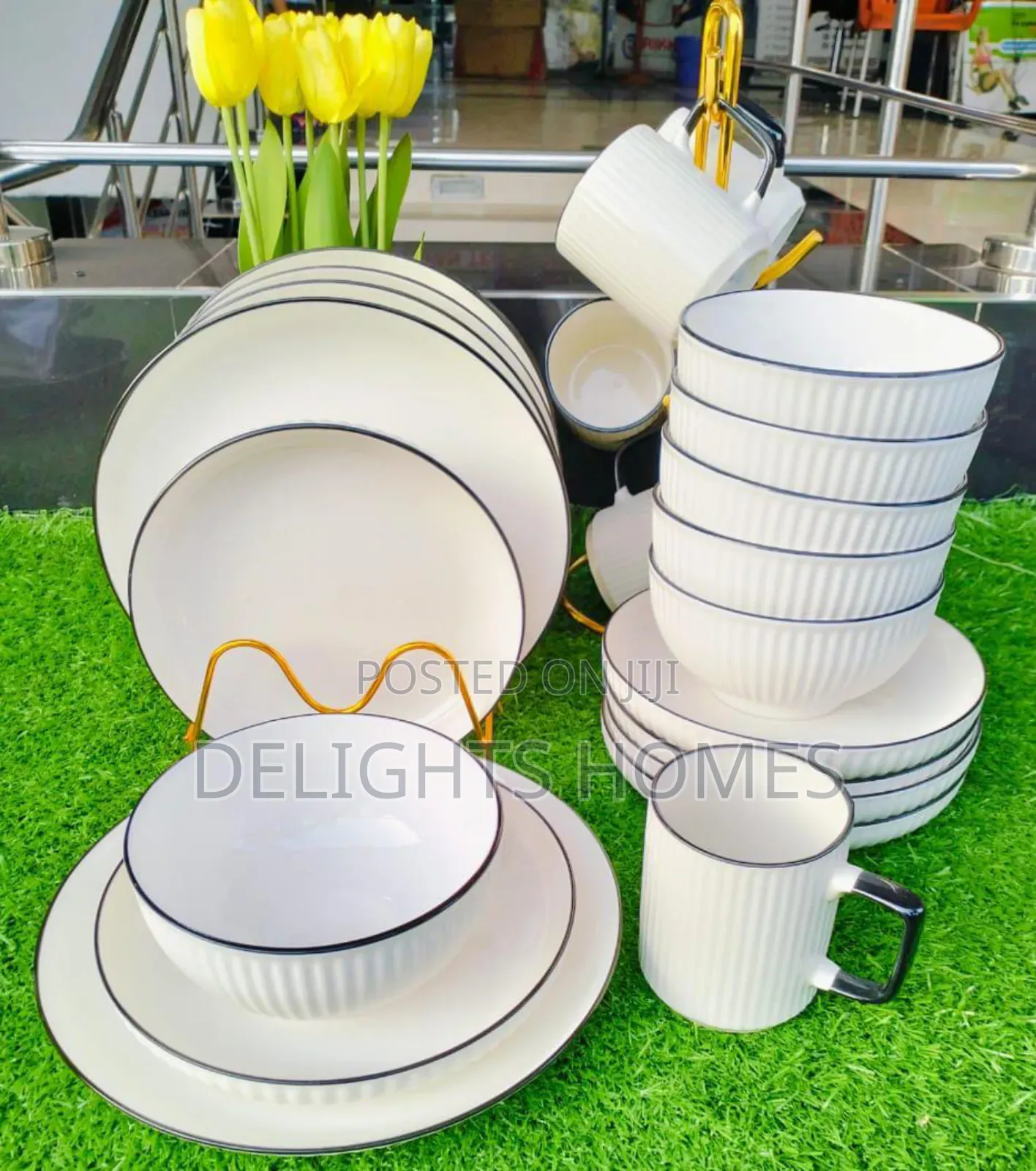 24pcs Japanese Dinner Set(Ma)