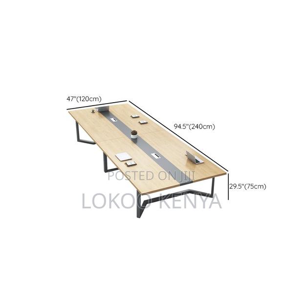 Office Table : Large Boardroom 2.4 Meter Office Table - thumbnail 2