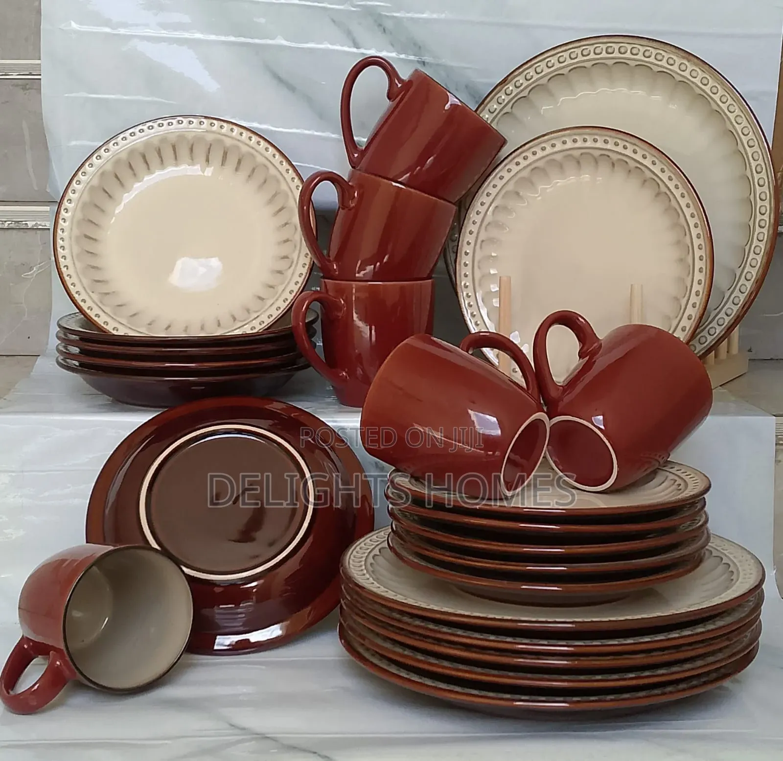 High Quality 24pcs Set Ceramic Dinner Sets