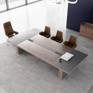 Boardroom Tables: Office Grandwood 14-Seater Meeting Table