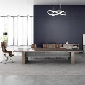 Boardroom Tables: Office Grandwood 14-Seater Meeting Table