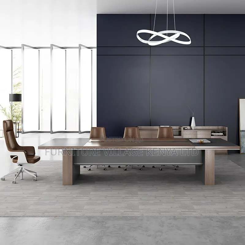 Boardroom Tables: Office Grandwood 14-Seater Meeting Table