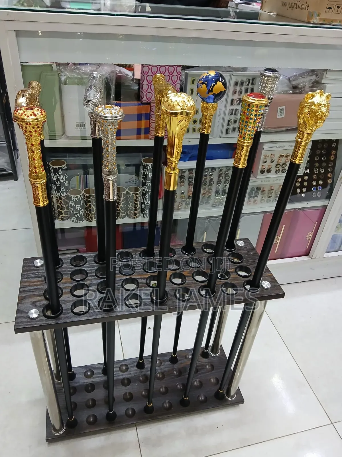 Metallic Walking Stick