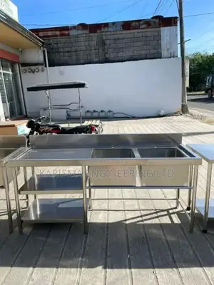 Double Stainless Steel Sink