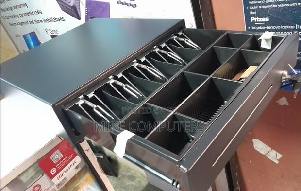 5 Slots Cash Drawer Box Easy Connections