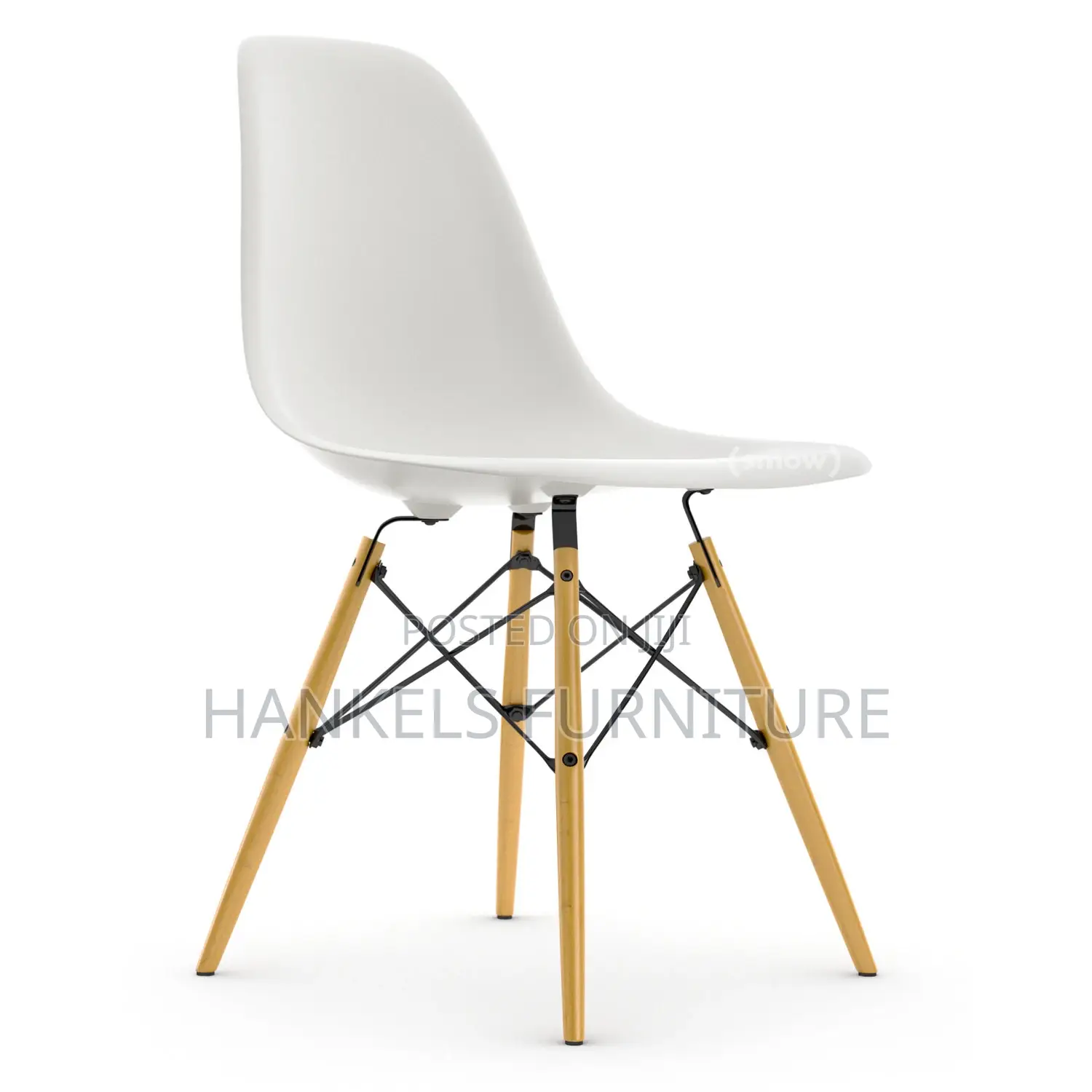 White Eames White Chair