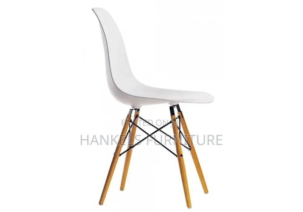 White Eames White Chair
