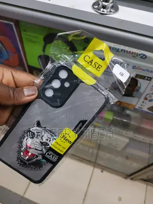 Samsung Galaxy A34 Wolf 3d Embroidery Printed Design Case