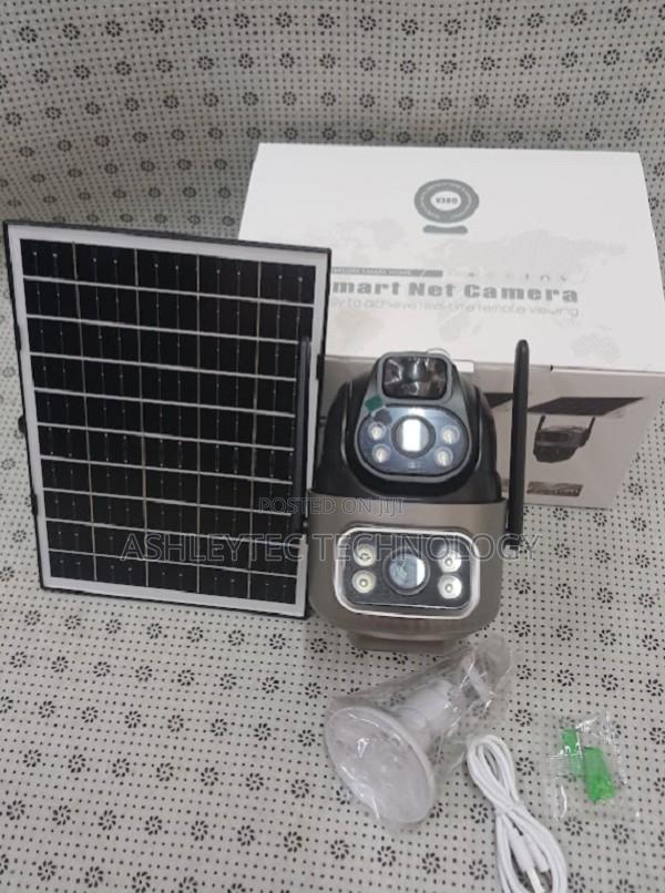 Best V380pro Dome 4g Simcard Solar Camera