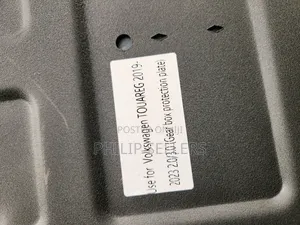 Volkswagen Toureg 2019 Gear Box Protection Plate