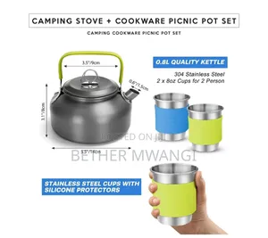 Camping Stove + Cookware Picnic Pot Set in Kenya