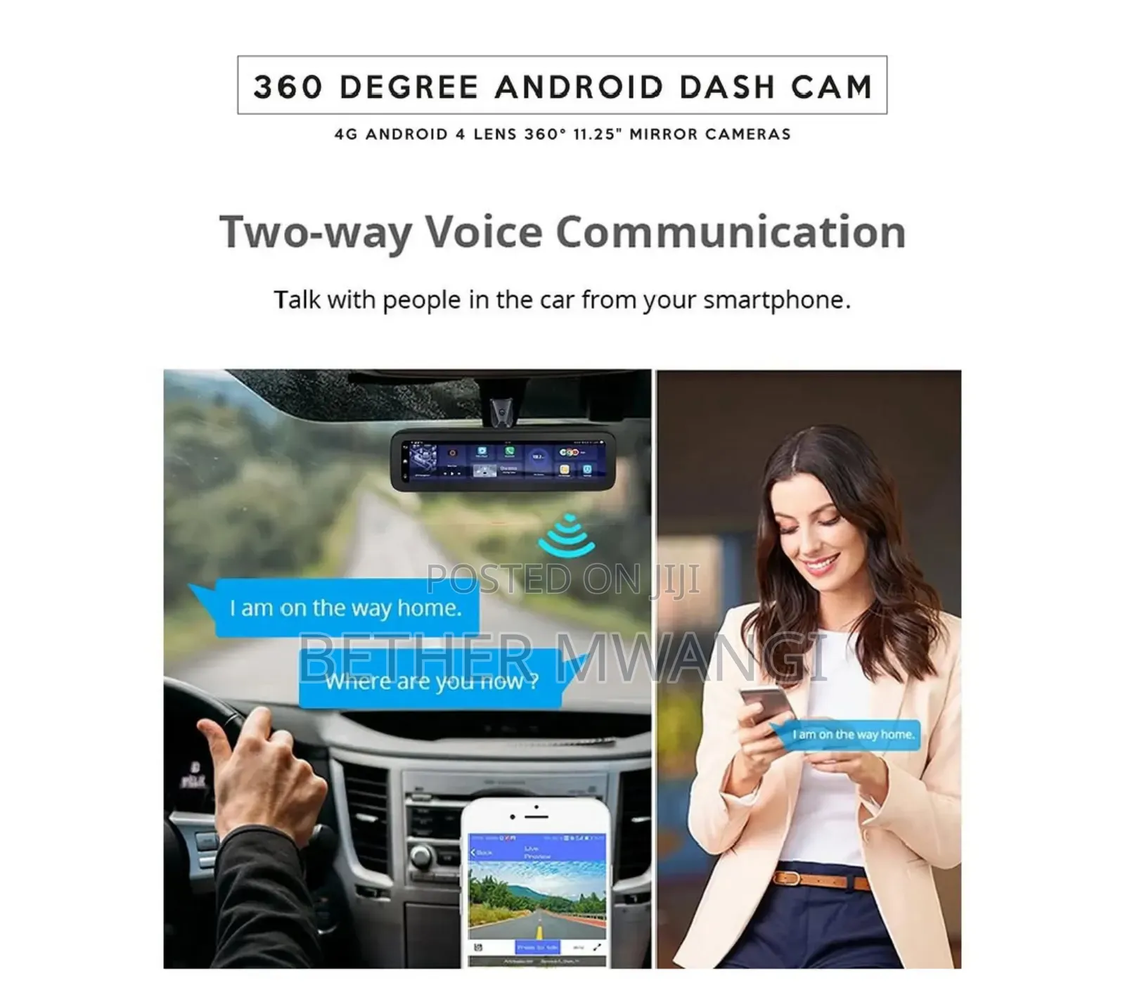 360 Degree Android Dash Cam in Kenya