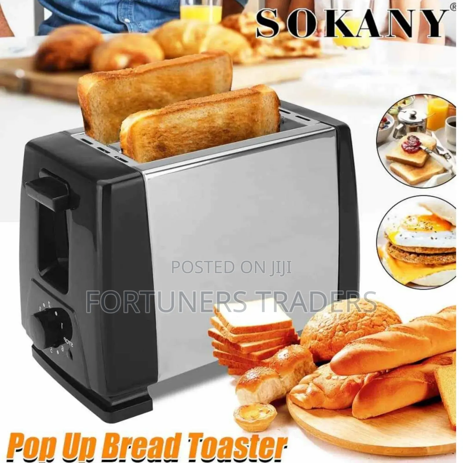 Bread Toaster *Pop Up Bread Toaster