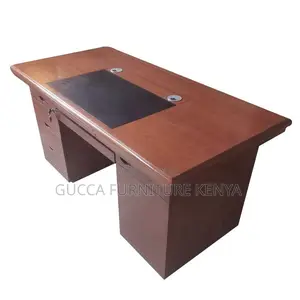Office Tables:1200mm Solid Red Wood Executive Desk