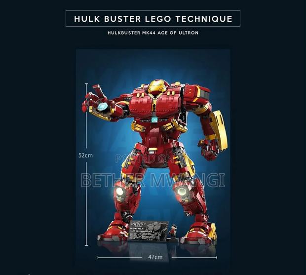 Hulk Buster Lego Technic in Kenya - thumbnail 2