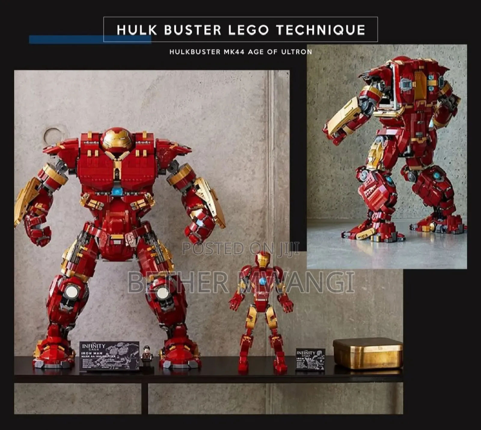 Hulk Buster Lego Technic in Kenya