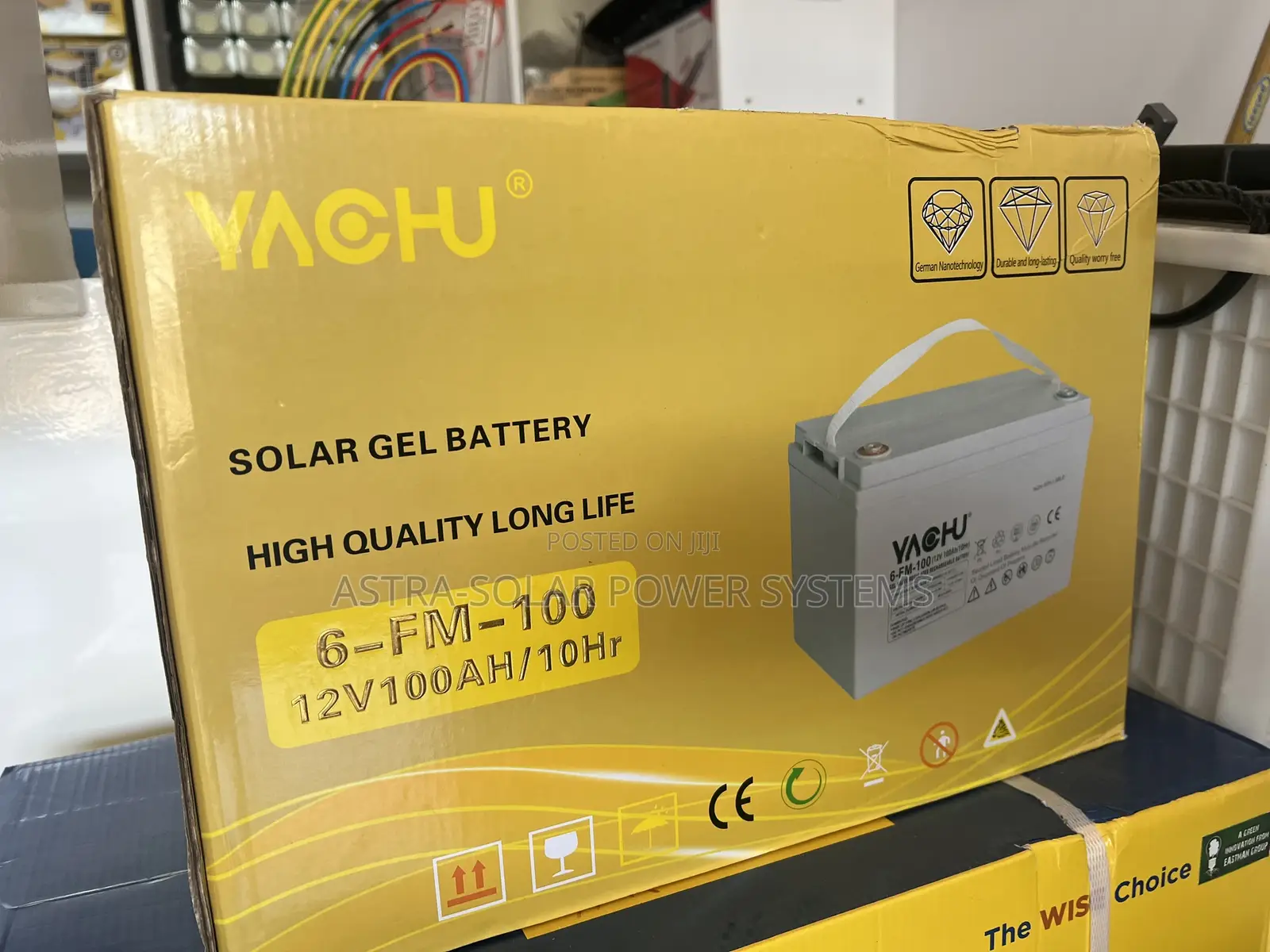 Yachu 12v 100ah Gel Battery