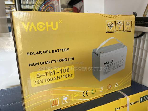 Yachu 12v 100ah Gel Battery